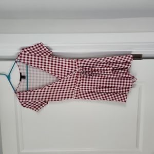 Gingham Romper